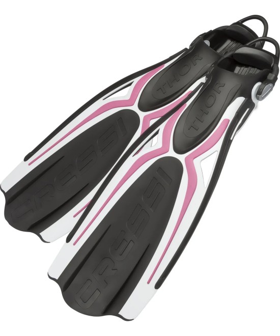 Cressi Thor / Thor EBS – Palmes de Plongée Puissantes avec Effet Cuillère