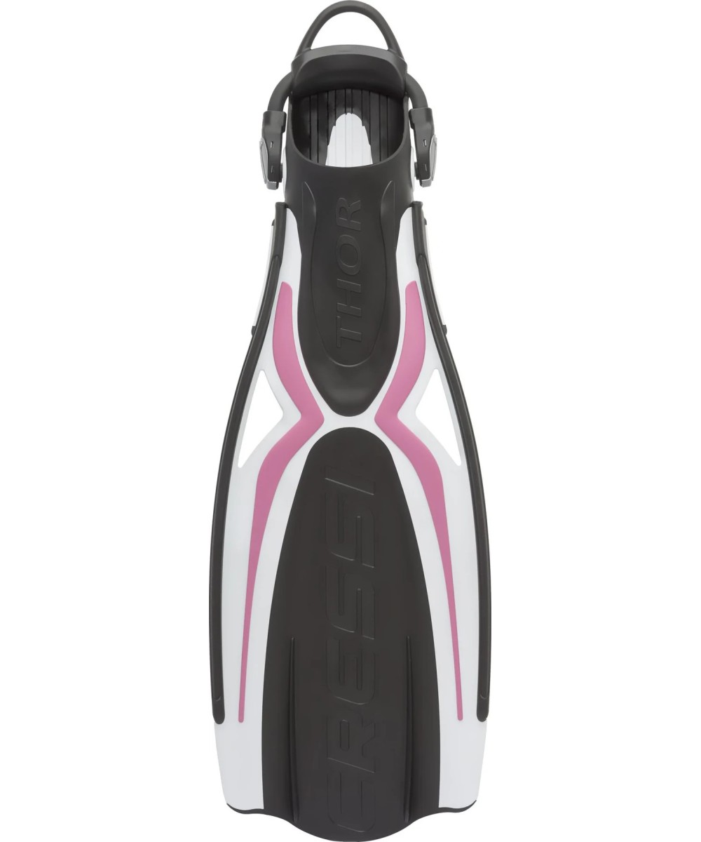 Cressi Thor / Thor EBS – Palmes de Plongée Puissantes avec Effet Cuillère