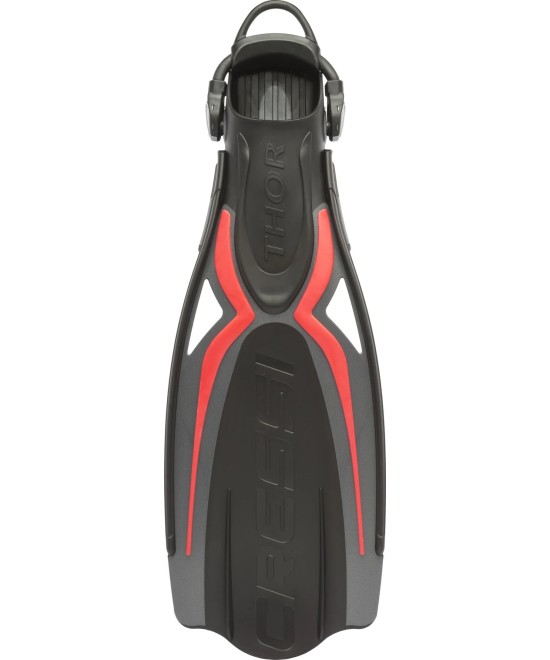 Cressi Thor / Thor EBS – Palmes de Plongée Puissantes avec Effet Cuillère