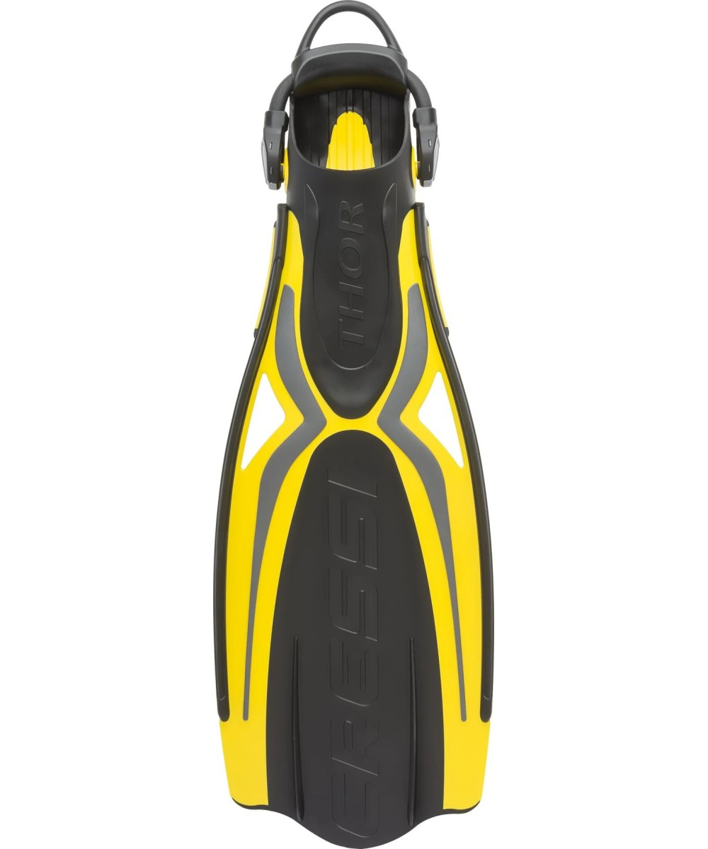 Cressi Thor / Thor EBS – Palmes de Plongée Puissantes avec Effet Cuillère