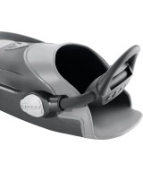 Cressi ARA EBS – Palmes de Plongée Réactives avec Sangle Élastique Bungee System