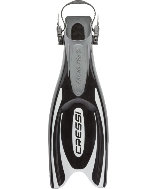 Cressi Frog Plus – Palmes de plongée tri-matière avec sangle EBS