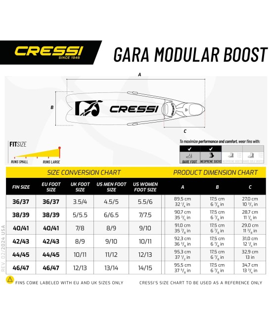 Cressi Gara Modular Boost