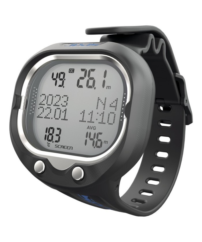 SEAC Screen – Ordinateur de Plongée Grand Écran LCD, Multi-Gaz, Modes Scuba / Apnée / Gauge