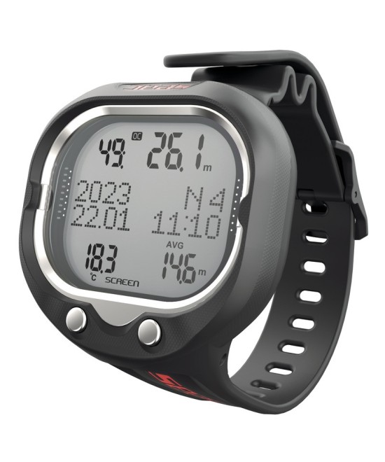 SEAC Screen – Ordinateur de Plongée Grand Écran LCD, Multi-Gaz, Modes Scuba / Apnée / Gauge