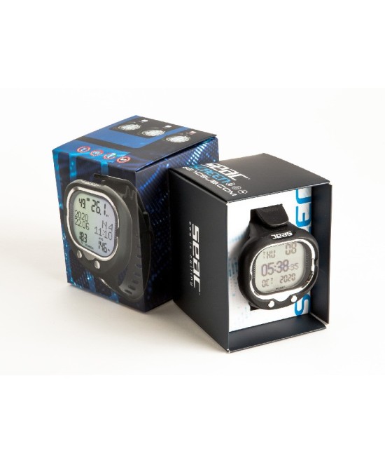 SEAC Screen – Ordinateur de Plongée Grand Écran LCD, Multi-Gaz, Modes Scuba / Apnée / Gauge