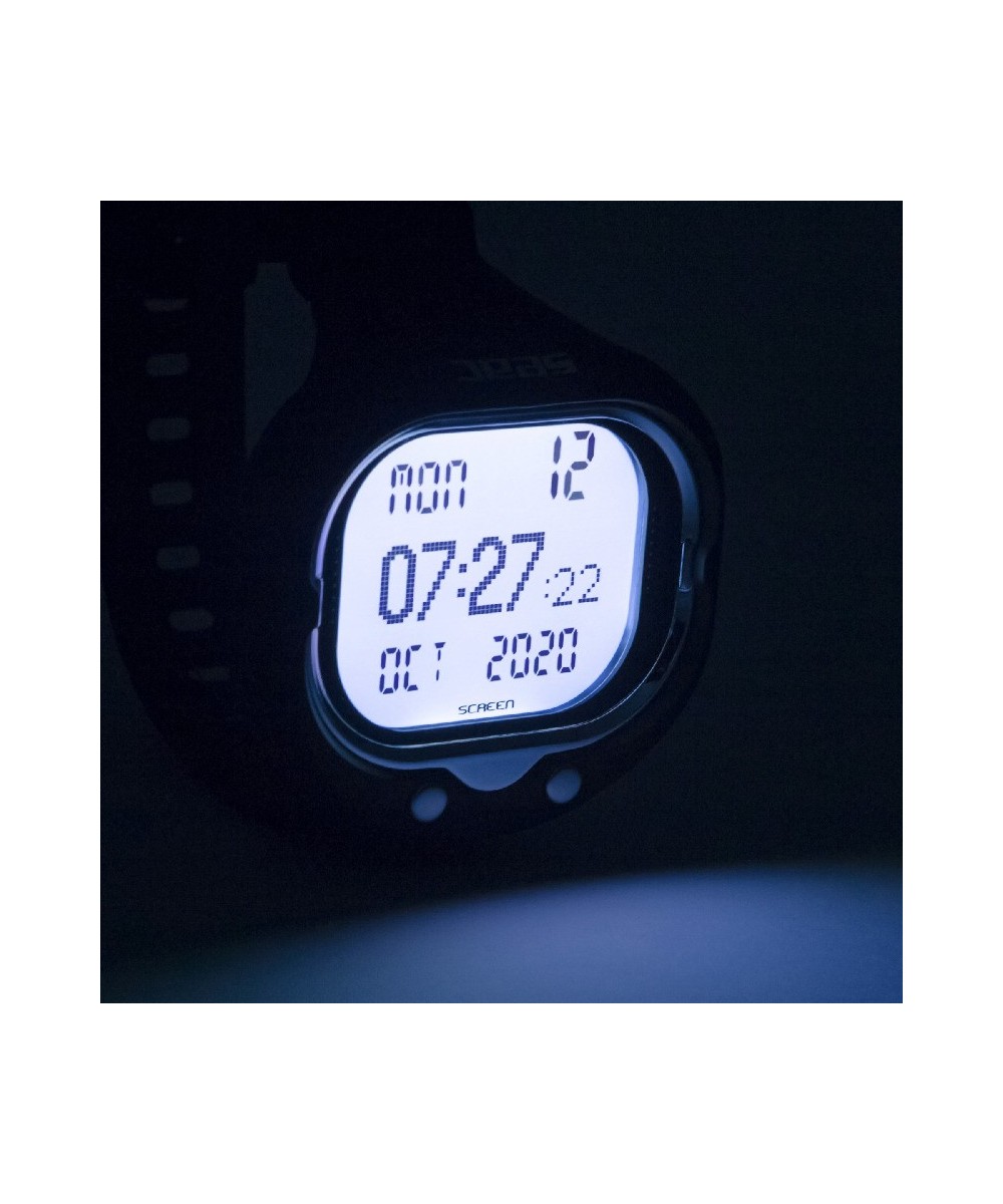 SEAC Screen – Ordinateur de Plongée Grand Écran LCD, Multi-Gaz, Modes Scuba / Apnée / Gauge
