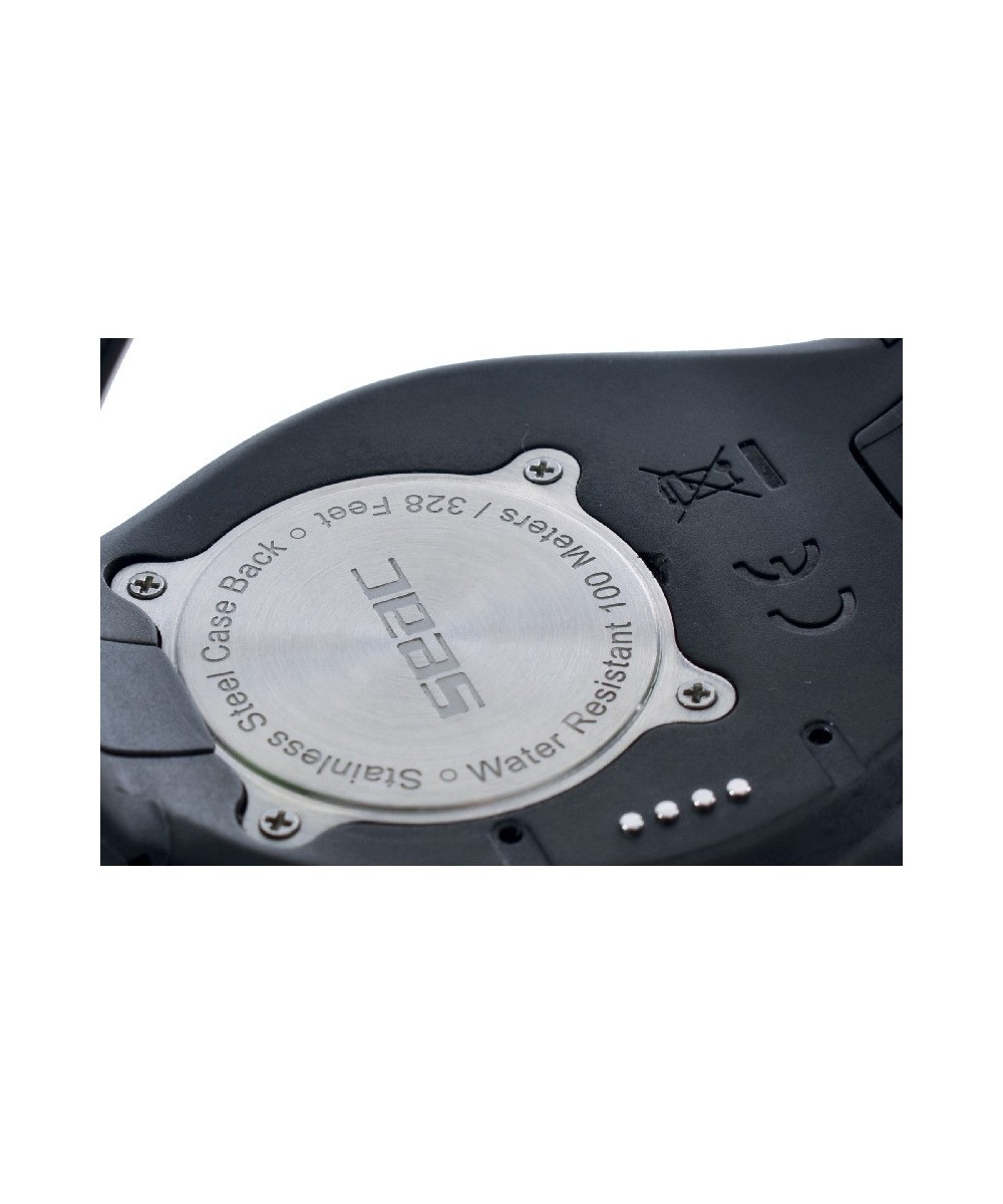 SEAC Action / Action HR – Ordinateur de Plongée Multi-Modes (Scuba, Apnée, Gauge) avec Écran LCD Haute Visibilité