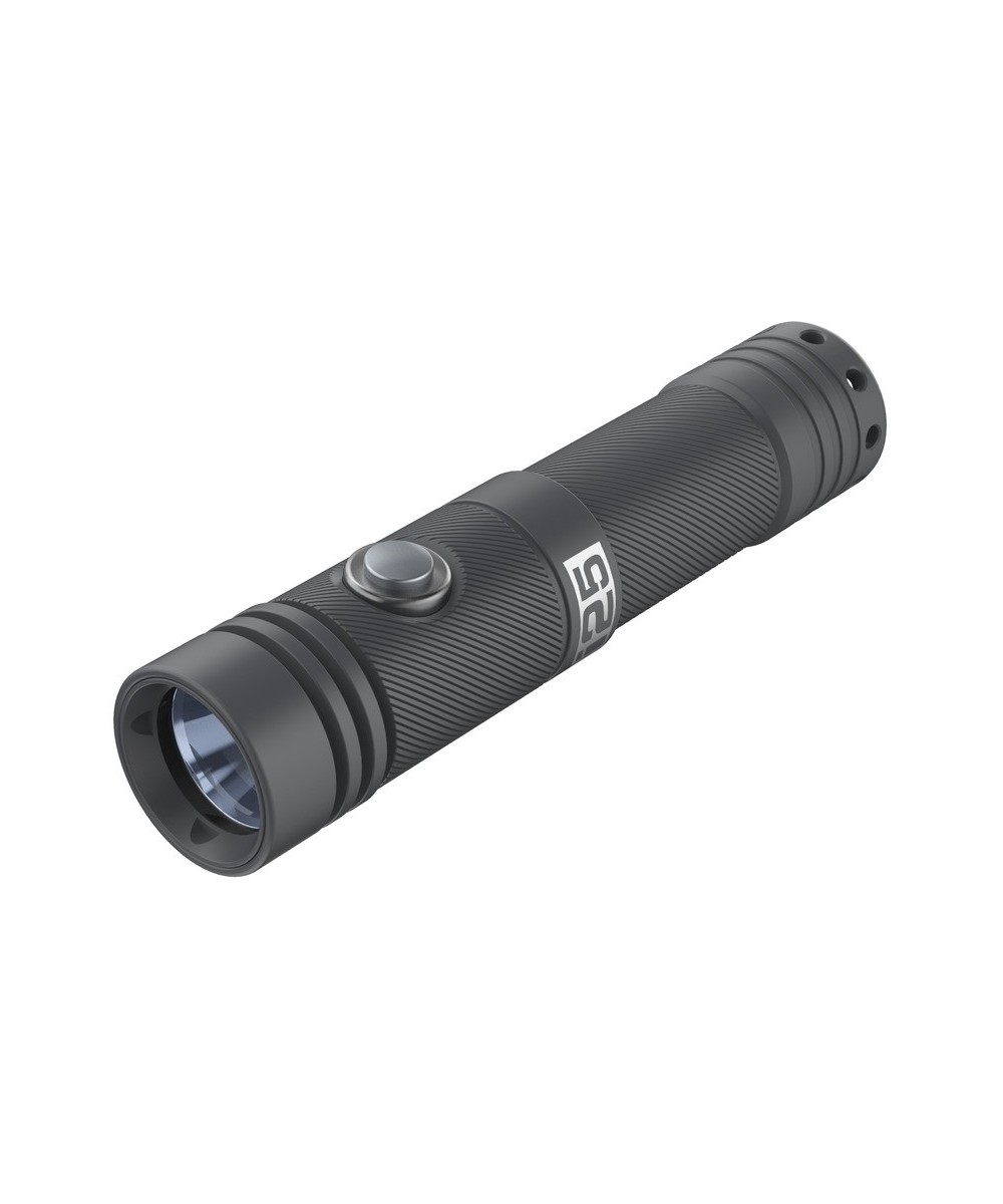SEAC i25 – Torche de Plongée Compacte 1000 Lumens, 10 W, Faisceau 6°, Batterie Li-Ion 3450 mAh