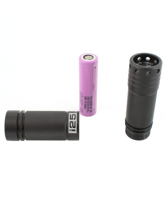 SEAC i25 – Torche de Plongée Compacte 1000 Lumens, 10 W, Faisceau 6°, Batterie Li-Ion 3450 mAh