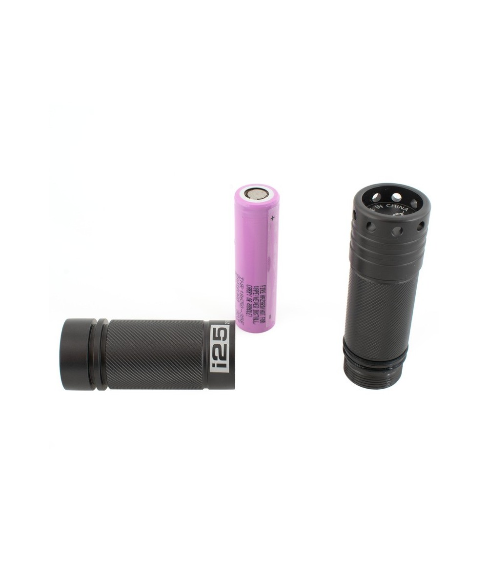 SEAC i25 – Torche de Plongée Compacte 1000 Lumens, 10 W, Faisceau 6°, Batterie Li-Ion 3450 mAh