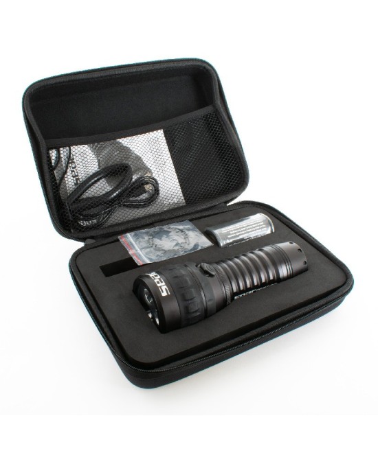SEAC SZ5000 – Torche de Plongée 4200 Lumens avec Recharge USB-C et Faisceau 12°