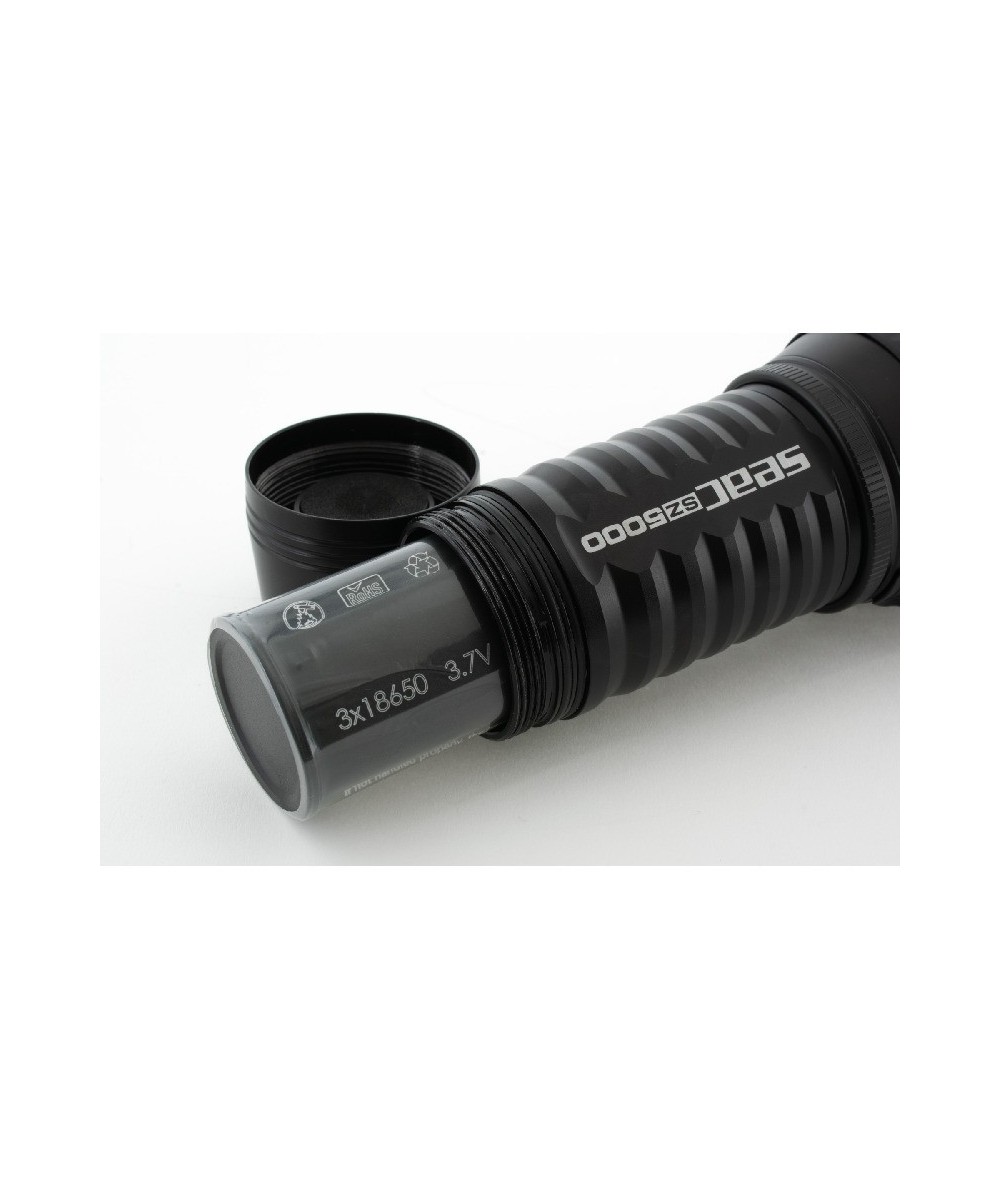 SEAC SZ5000 – Torche de Plongée 4200 Lumens avec Recharge USB-C et Faisceau 12°