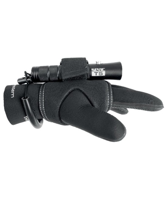 SEAC T5 – Torche de Plongée 300 Lumens, LED CREE XPG2, Aluminium, 3xAAA ou Batterie Rechargeable