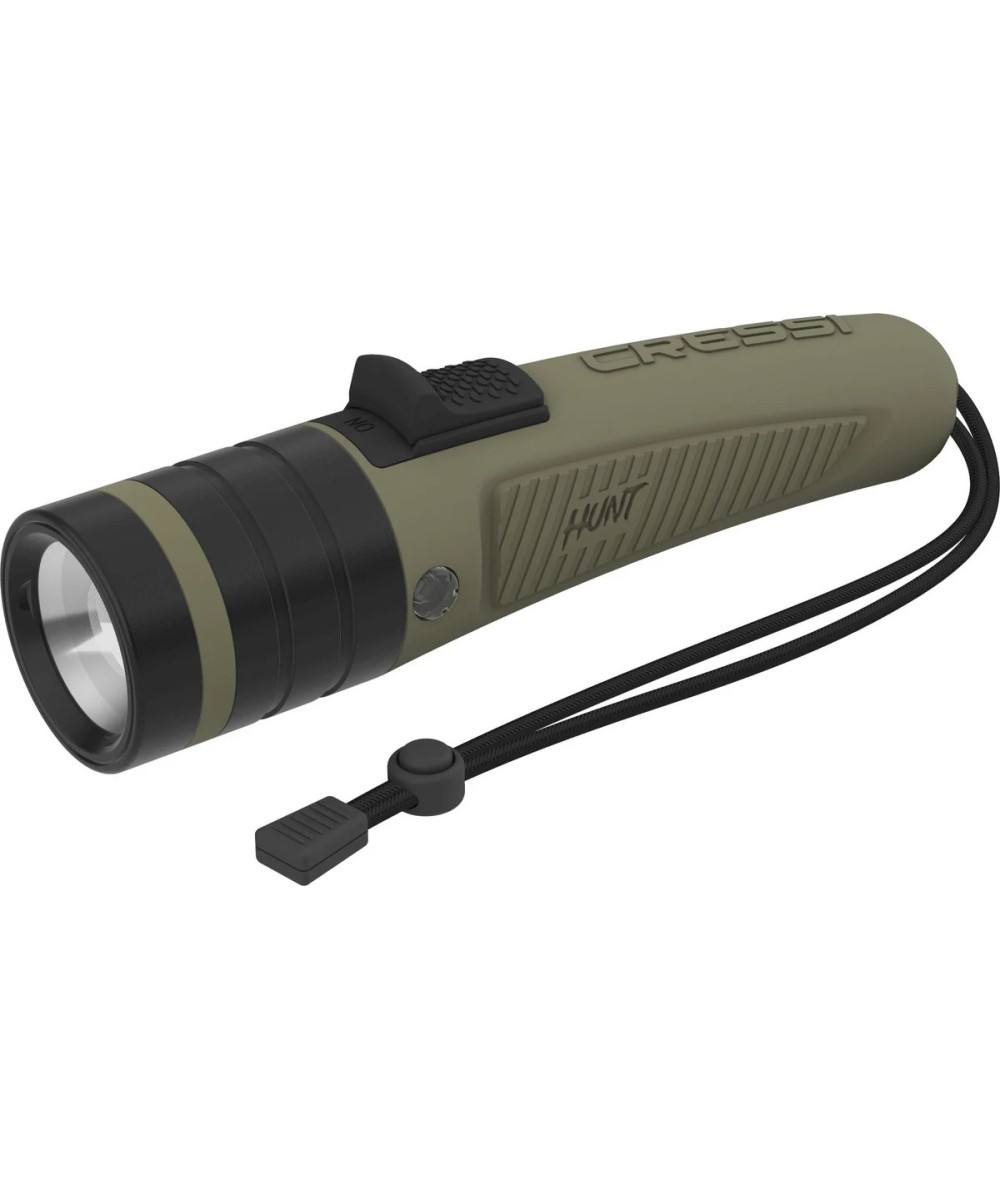 Hunt – Torche Chasse Sous-Marine 1600 Lumens, LED Luminus SST40, Recharge Magnétique, IPX8 100 m