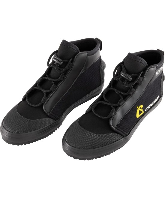 Bottes Malmö 3 mm – Chaussures Néoprène Semelle Dure, Lacets, Renforts PU, Adhérence Maximale