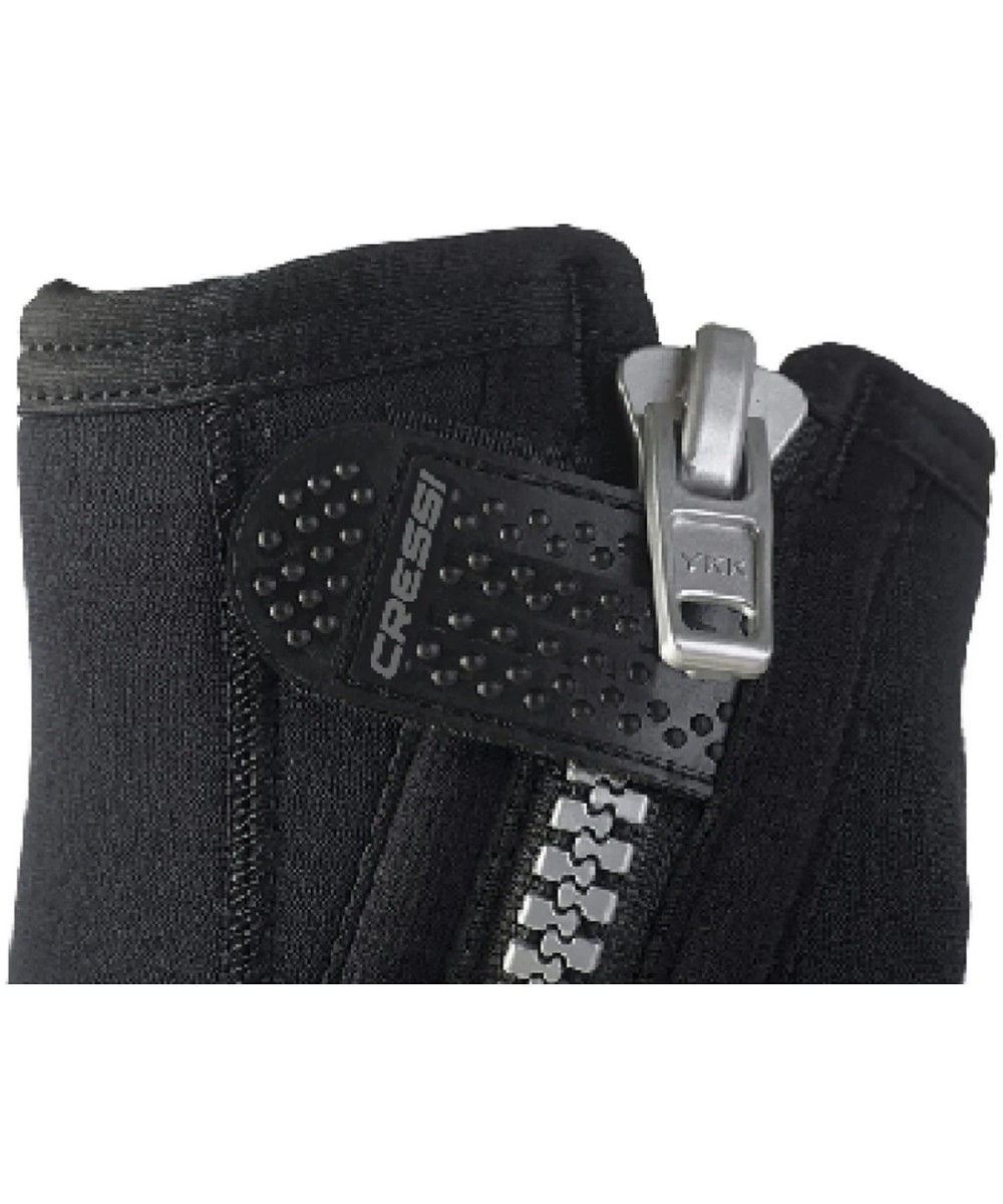 Korsor 5 mm – Bottillons Néoprène Semelle Renforcée, Fermeture YKK, Renforts PU, Palmes Talon Ouvert