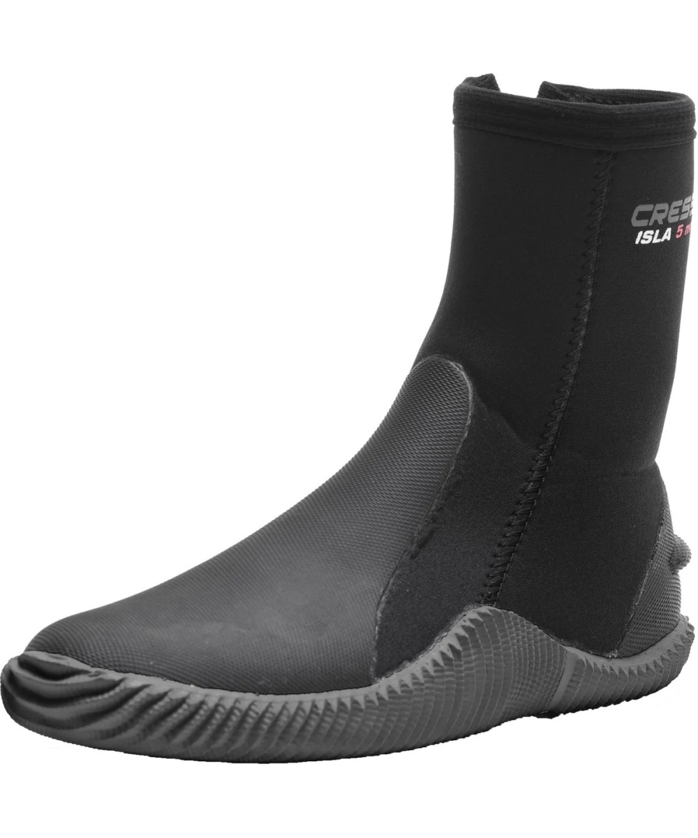 Isla – Bottillons Néoprène 3 mm / 5 mm / 7 mm, Semelle Antidérapante, Fermeture YKK, Renforts Talon & Pointe