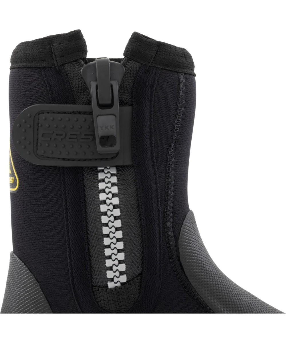 Reeftech RS 5 mm – Bottillons Néoprène Semelle Renforcée, Fermeture YKK, Renforts PU, Palmes Talon Ouvert