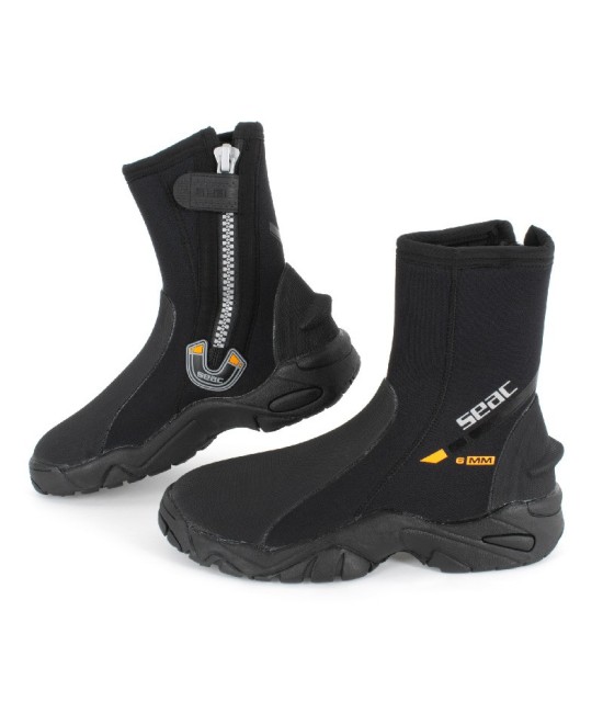 Chaussons de plongée Seac PRO HD 6 mm – Semelle rigide antidérapante