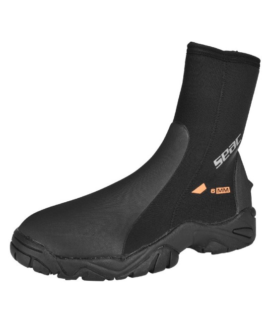 Chaussons de plongée Seac PRO HD 6 mm – Semelle rigide antidérapante