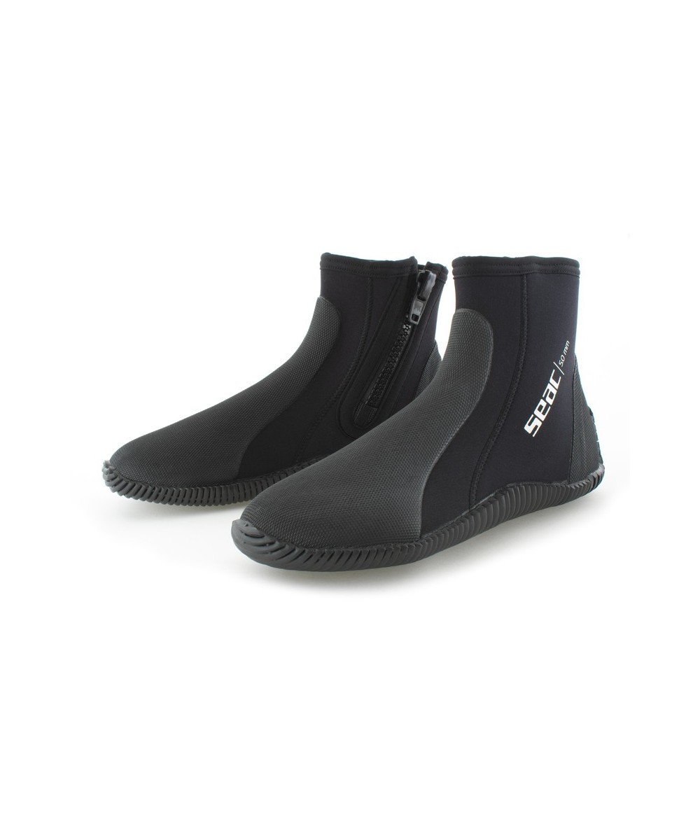Bottillons de plongée Seac REGULAR 5 mm – Semelle semi-rigide antidérapante