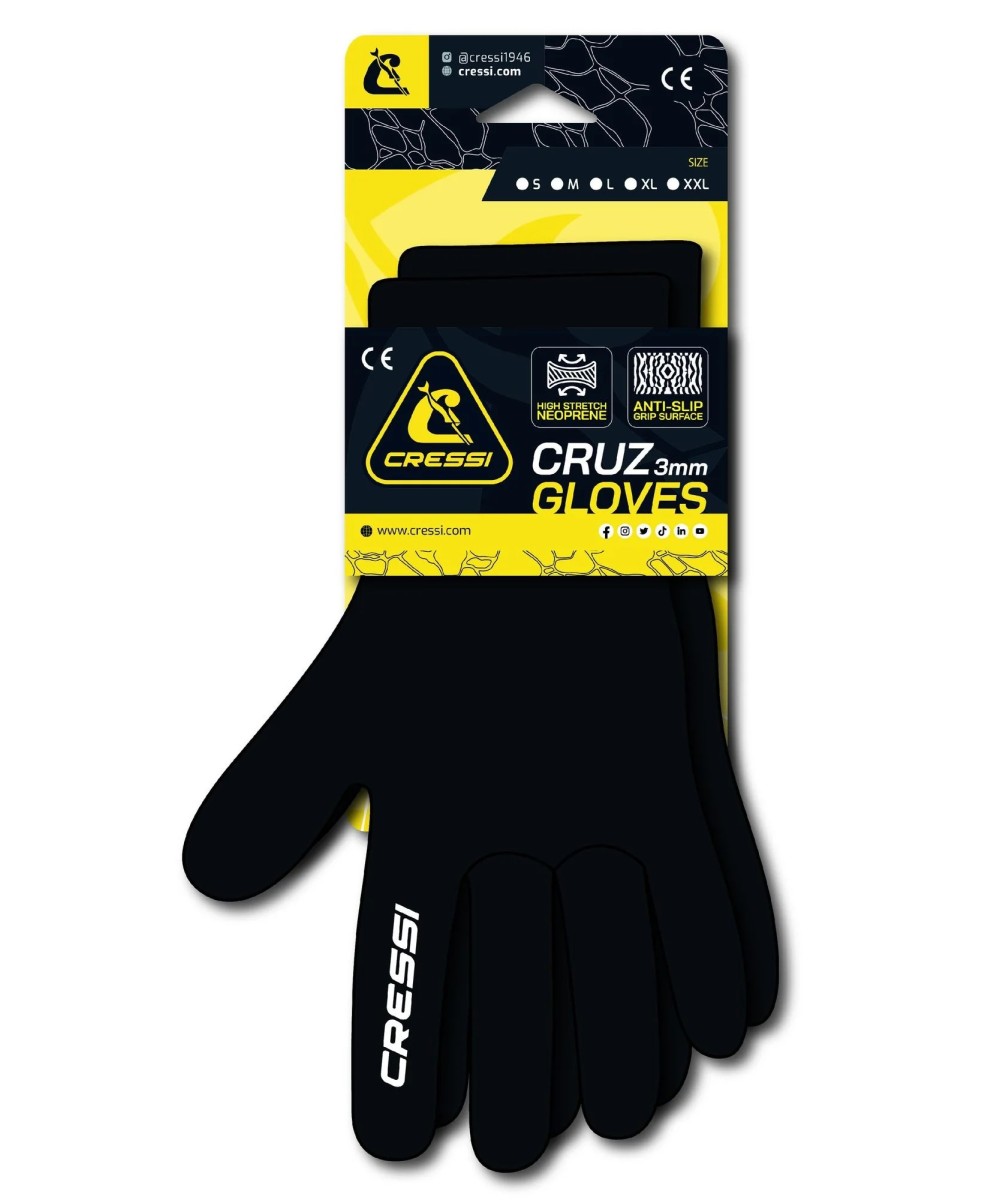 Gants de plongée Seac CRUZ 3 mm – Ultra Grip antidérapant