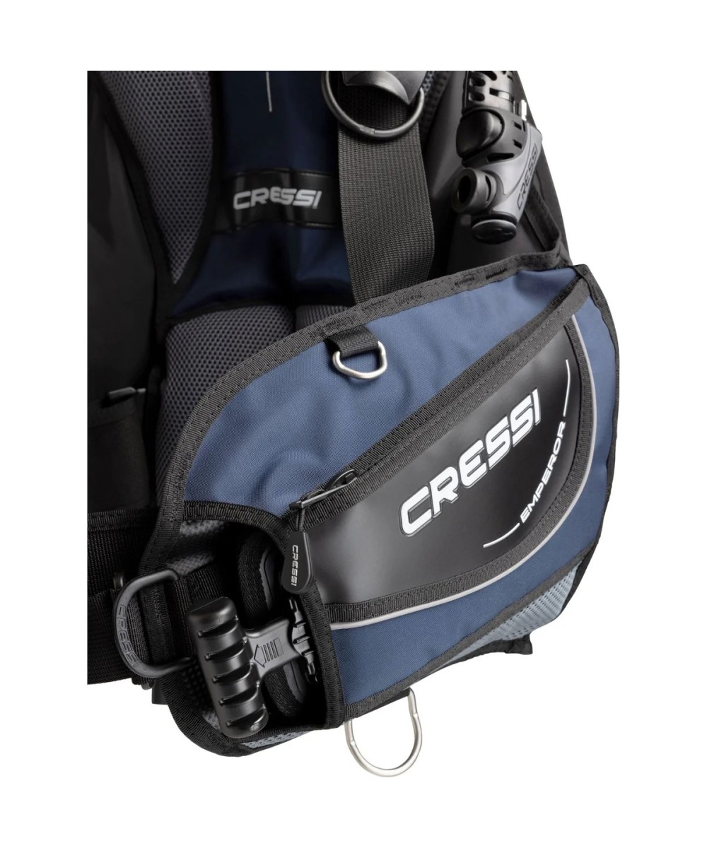 Gilet stabilisateur Cressi EMPEROR – Hybride luxueux et ultra-ajustable