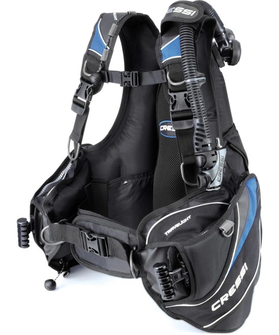 Gilet stabilisateur Cressi TRAVELIGHT – Ultra-léger et pliable pour le voyage