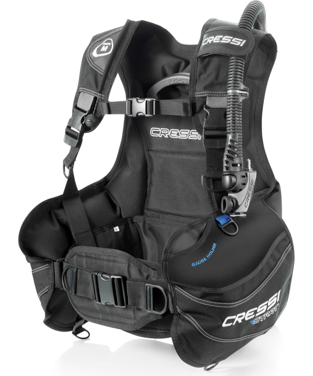 Gilet stabilisateur Cressi START – Robuste et idéal pour centres de plongée