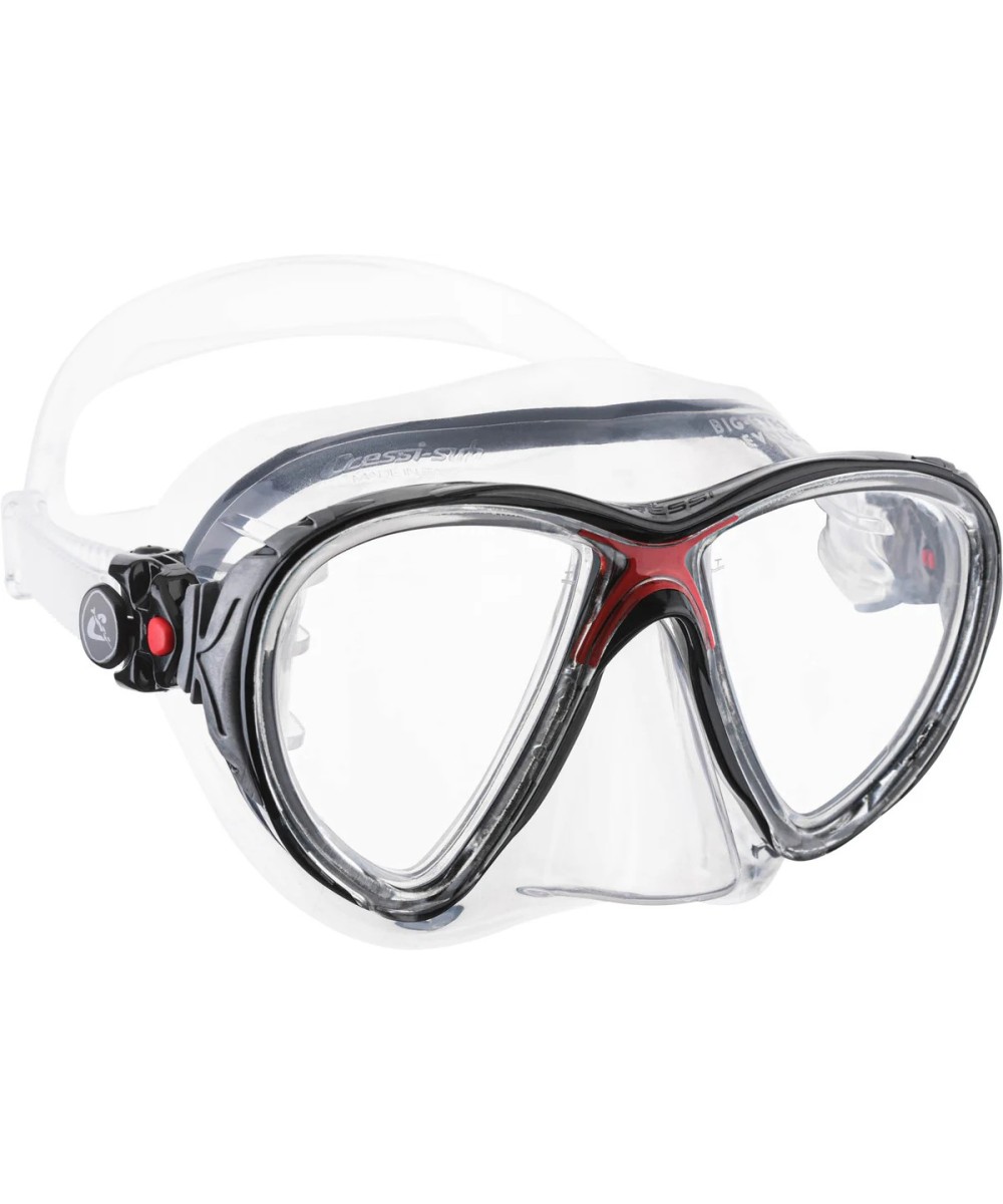 Big Eyes Evolution–Masque de plongée-Rouge