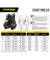 Set de plongée Cressi START PRO | Équipement complet débutant