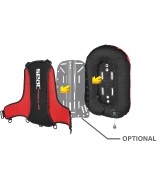 Gilet stabilisateur Seac MODULAR – Wing dorsale modulaire noir, taille unique