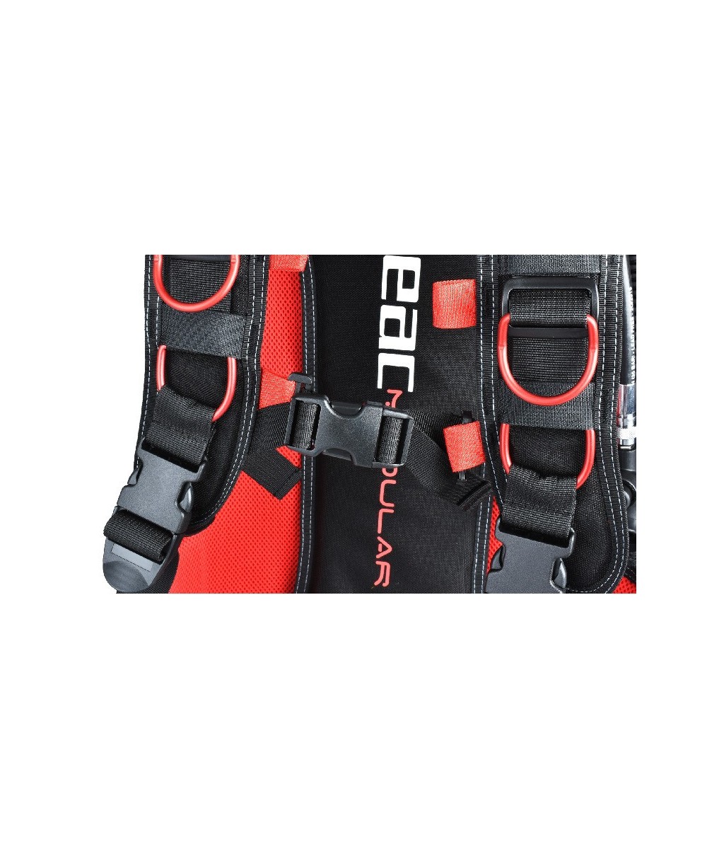 Gilet stabilisateur Seac MODULAR REV – Wing dorsale modulaire avec purge au flexible
