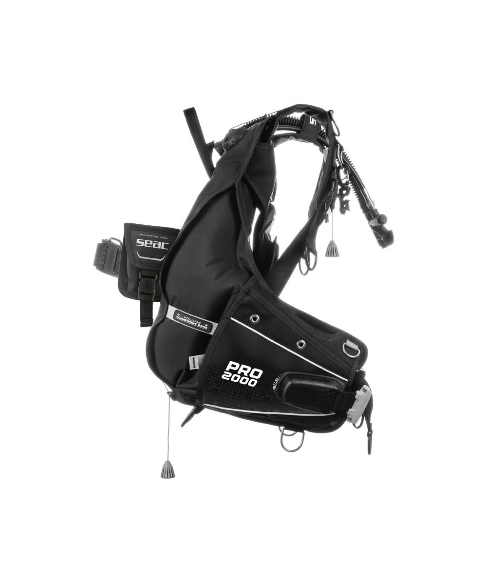 Gilet stabilisateur Seac PRO 2000 – BCD professionnel robuste et réglable