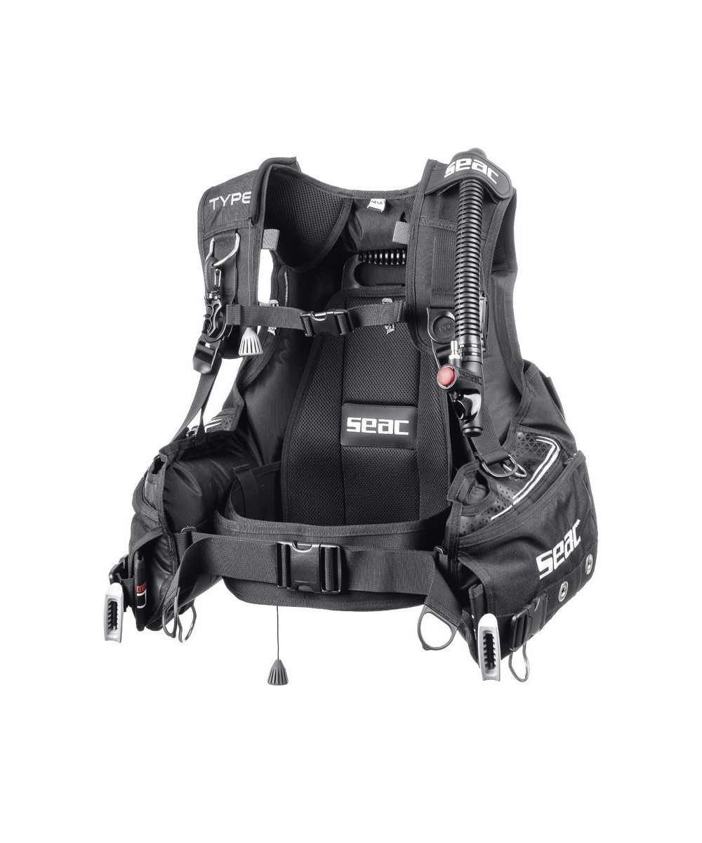 Gilet stabilisateur Seac TYPE – GAV confortable, léger et hydrodynamique