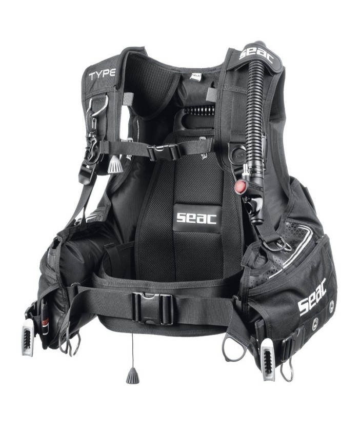 Gilet stabilisateur Seac TYPE – GAV confortable, léger et hydrodynamique