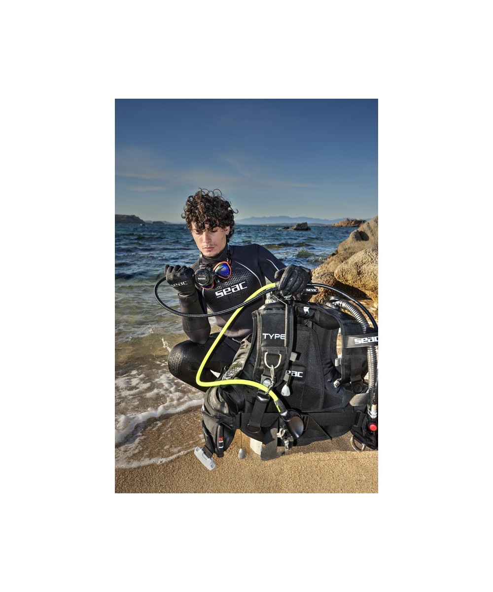 Gilet stabilisateur Seac TYPE – GAV confortable, léger et hydrodynamique