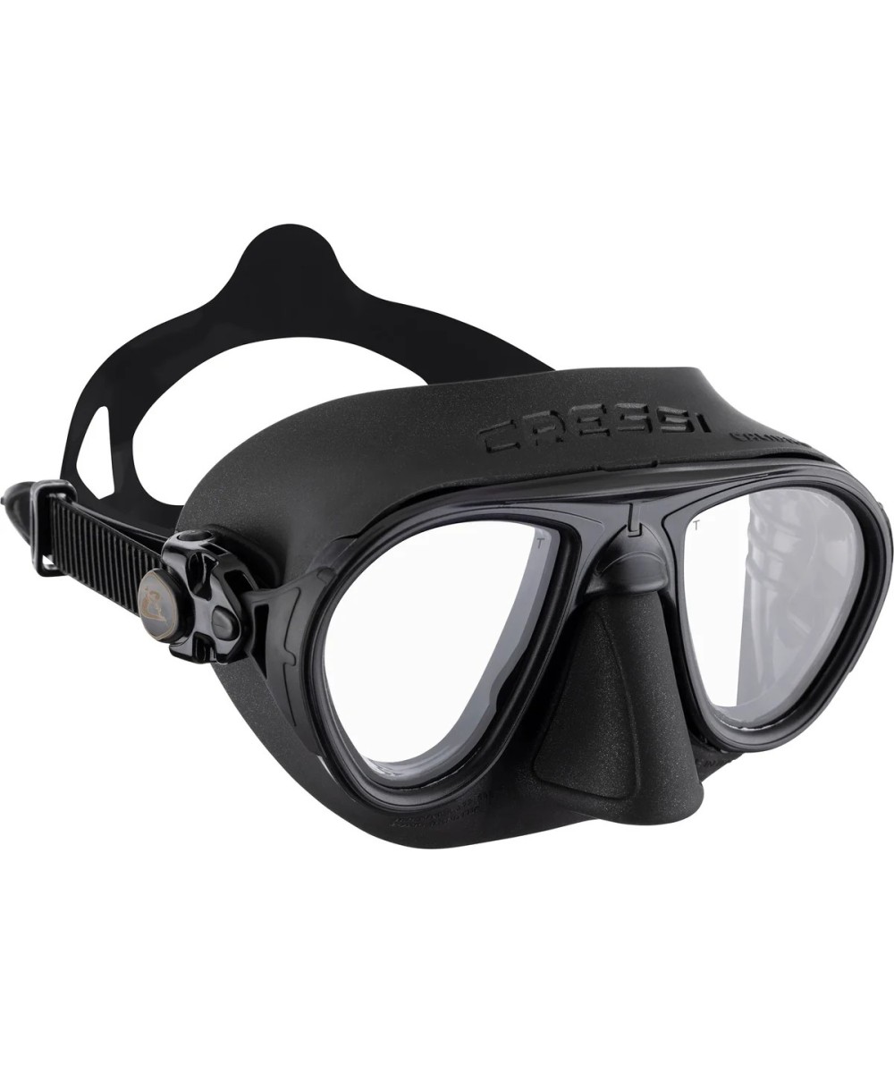 Cressi Calibro – Masque de plongée – Noir
