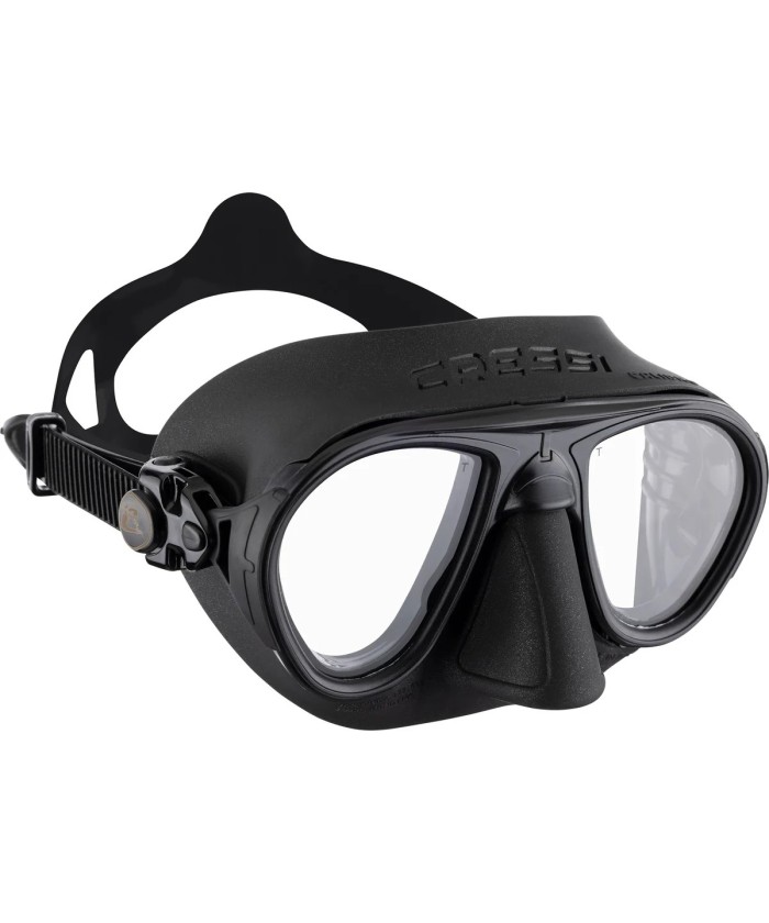Cressi Calibro – Masque de plongée – Noir