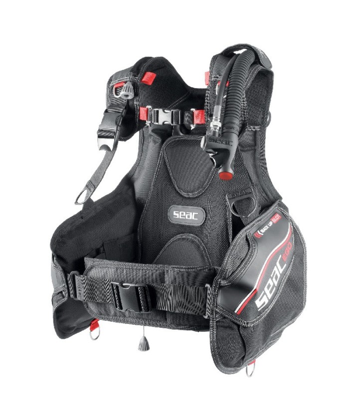 Gilet stabilisateur Seac EGO – GAV traditionnel ultra-résistant en Cordura 1000D