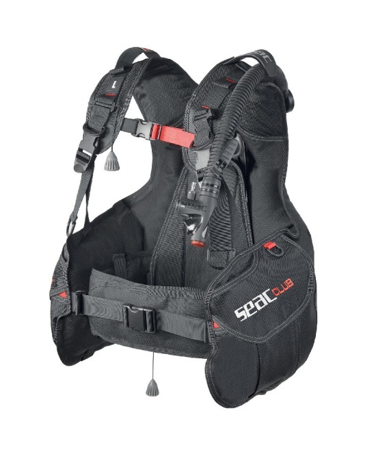 Gilet stabilisateur Seac CLUB – GAV traditionnel robuste pour centres de plongée