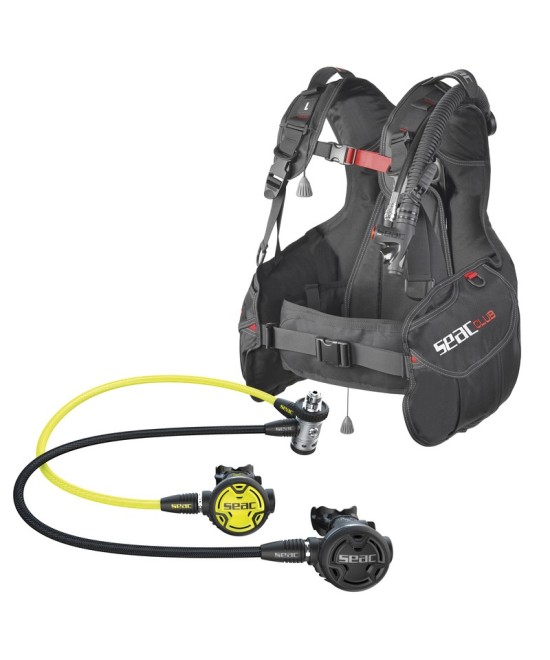 Set de plongée Seac CLUB + P-SYNCHRO – Ensemble école et centre de plongée