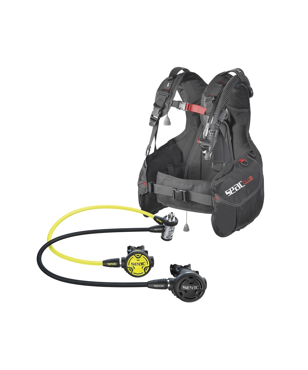 Set de plongée Seac CLUB + P-SYNCHRO – Ensemble école et centre de plongée