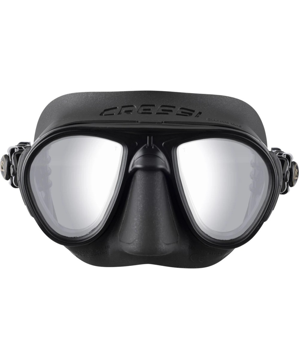 Cressi Calibro – Masque de plongée – Noir
