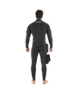 Combinaison de plongée semi-étanche SEAC Spacedry Man 7 mm avec cagoule – Néoprène super-élastique Extraflex