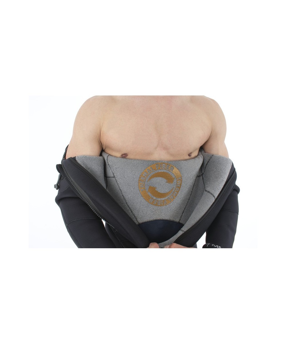 Combinaison de plongée semi-étanche SEAC Spacedry Man 7 mm avec cagoule – Néoprène super-élastique Extraflex