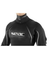 Combinaison de plongée semi-étanche SEAC Spacedry Man 7 mm avec cagoule – Néoprène super-élastique Extraflex