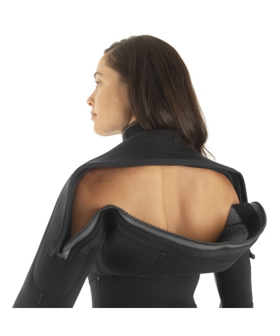 Combinaison de plongée semi-étanche SEAC Spacedry Lady 7 mm avec cagoule – Néoprène super-élastique Extraflex