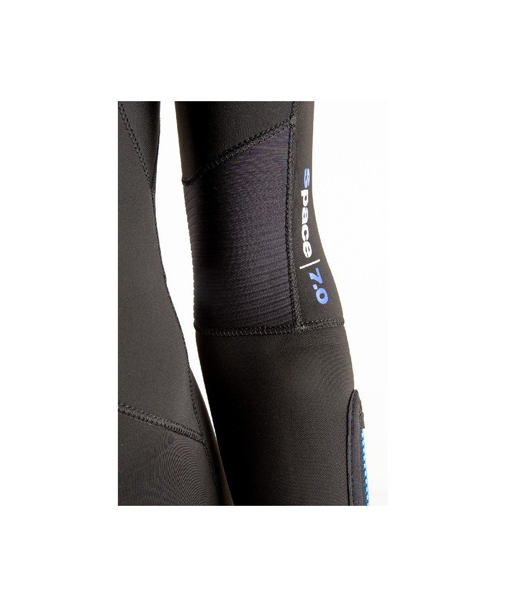 Combinaison de plongée humide SEAC Space 7 mm – Néoprène Ultrastretch avec Aquastop